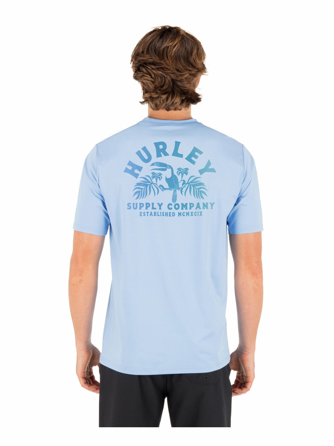 Hurley Mens Hybrid UPF Short Sleeve
