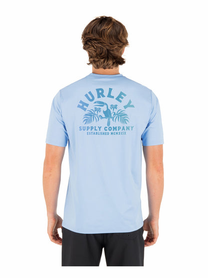 Hurley Mens Hybrid UPF Short Sleeve