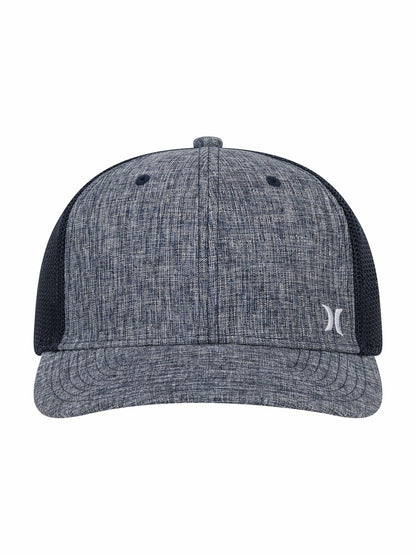 Hurley Mens Icon Mini Mesh Stretch Fit Trucker Hat