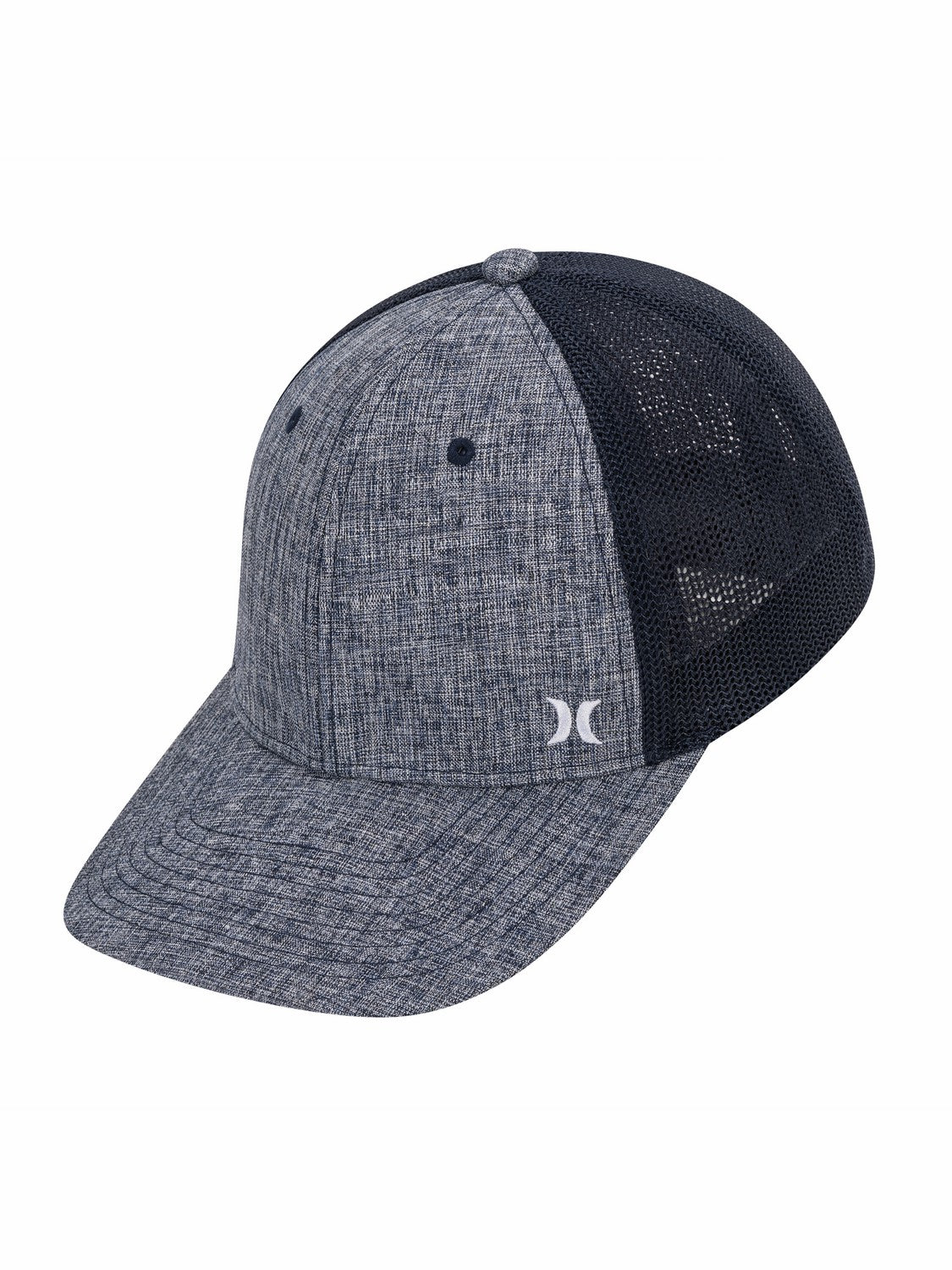 Hurley Mens Icon Mini Mesh Stretch Fit Trucker Hat