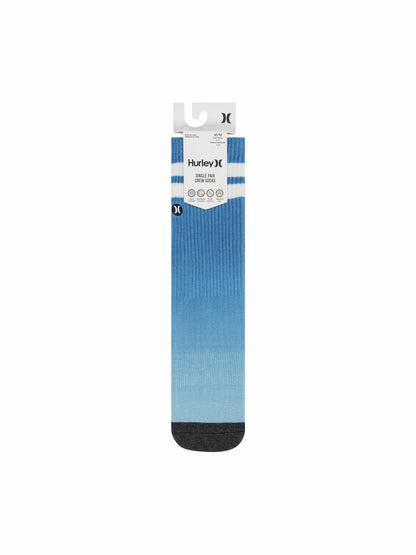 Hurley Mens Printed Crew Sock