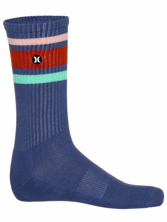 Hurley Mens H2O Dri Jacquard Crew Sock