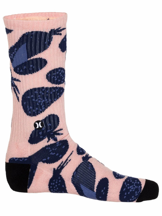 Hurley Mens H2O Dri Jacquard Crew Sock