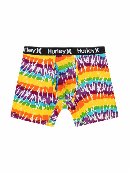 Hurley Mens Wave Tie Dye Boxer Brief