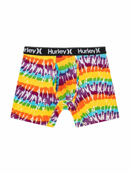 Hurley Mens Wave Tie Dye Boxer Brief
