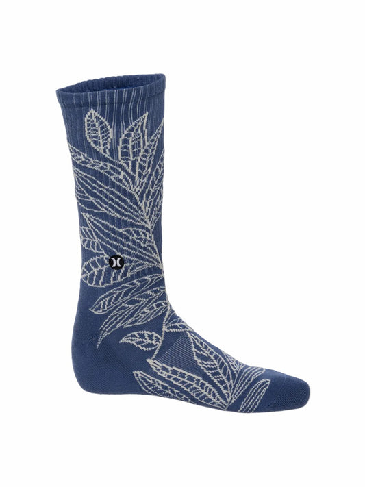 Hurley Mens H2O Dri Jacquard Crew Sock