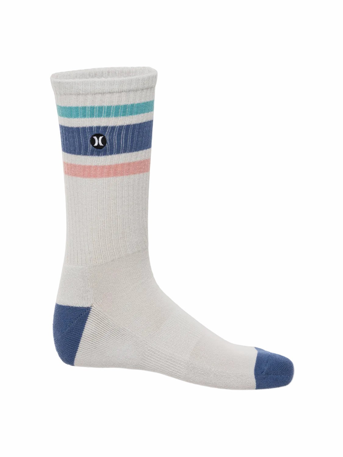 Hurley Mens H2O Dri Jacquard Crew Sock