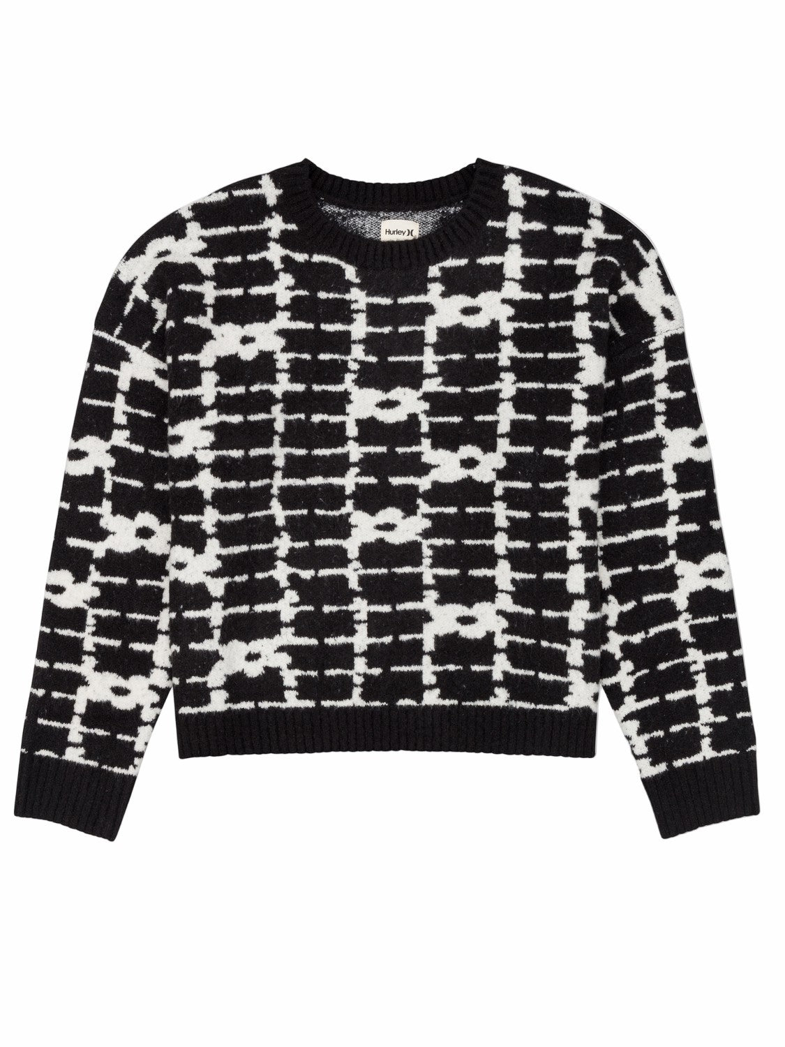 Hurley Womens Daisy Trellis Sweater