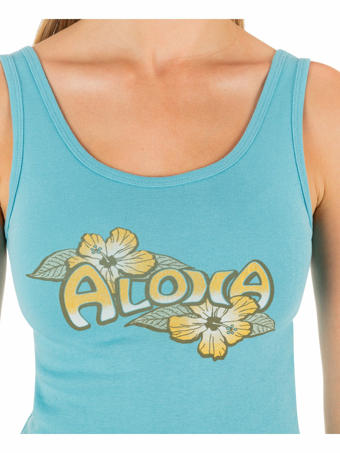 Hurley Womens Aloha Scoop Crop Tank