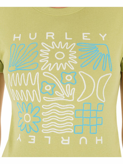 Hurley Womens Array Baby Tee