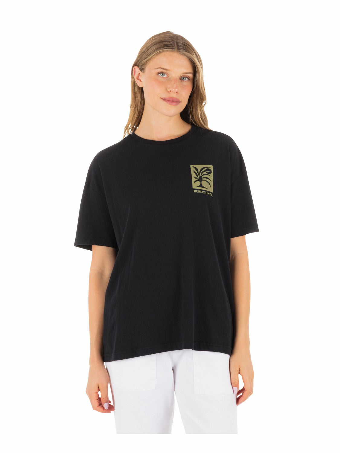 Hurley Womens Duality Boyfriend Tee