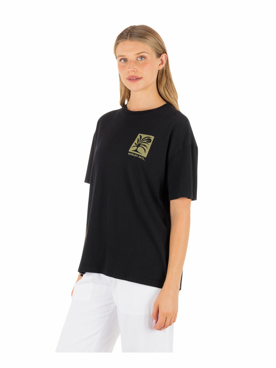 Hurley Womens Duality Boyfriend Tee