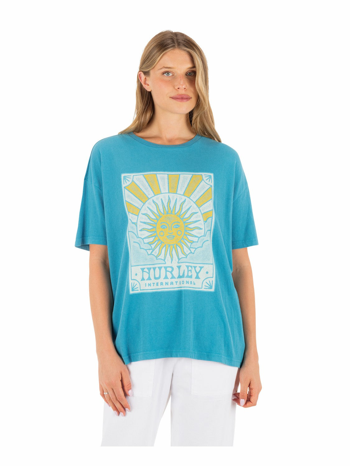 Hurley Womens Lumina Boyfriend Tee