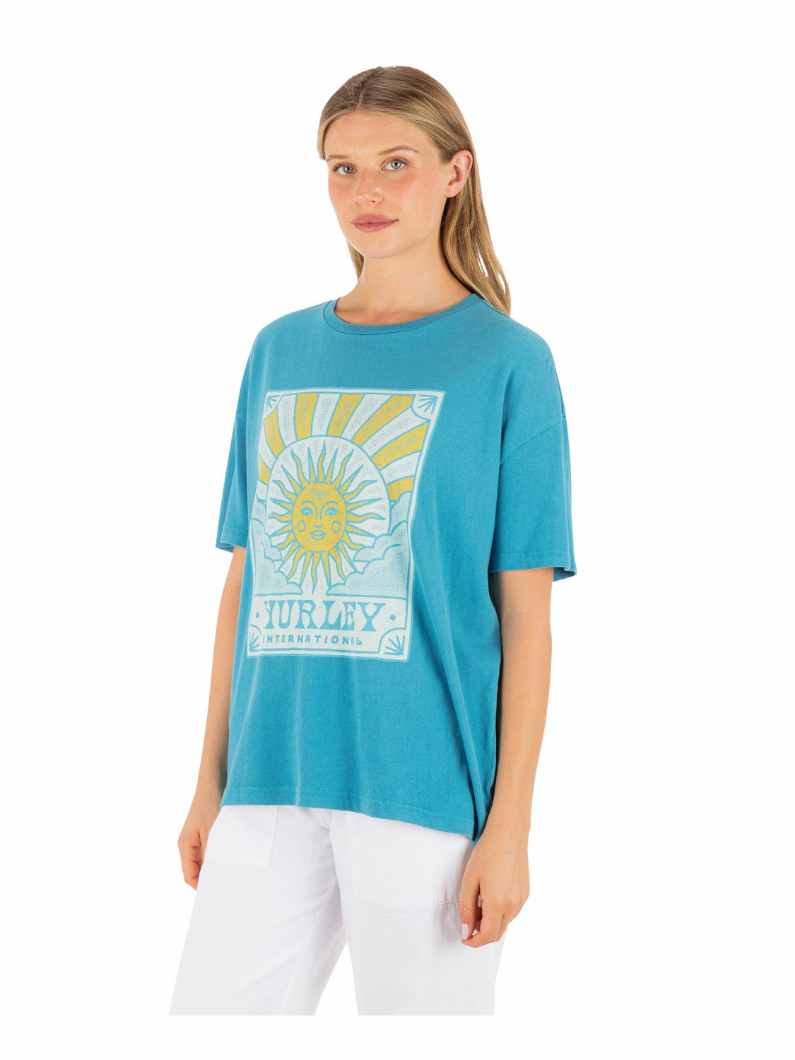 Hurley Womens Lumina Boyfriend Tee