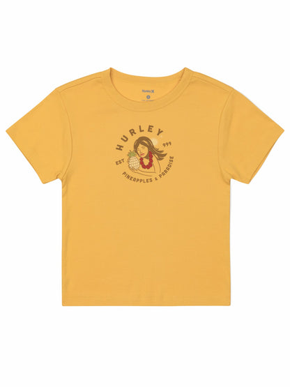 Hurley Womens Pineapples And Paradise Baby Tee