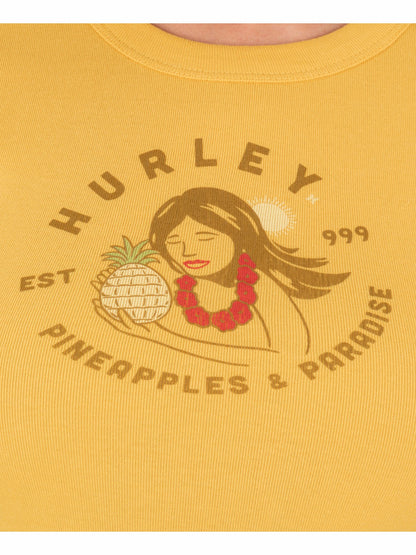 Hurley Womens Pineapples And Paradise Baby Tee