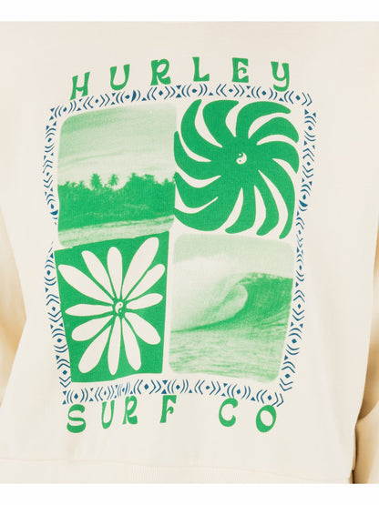 Hurley Womens Cycles Of The Earth Boxy Crew