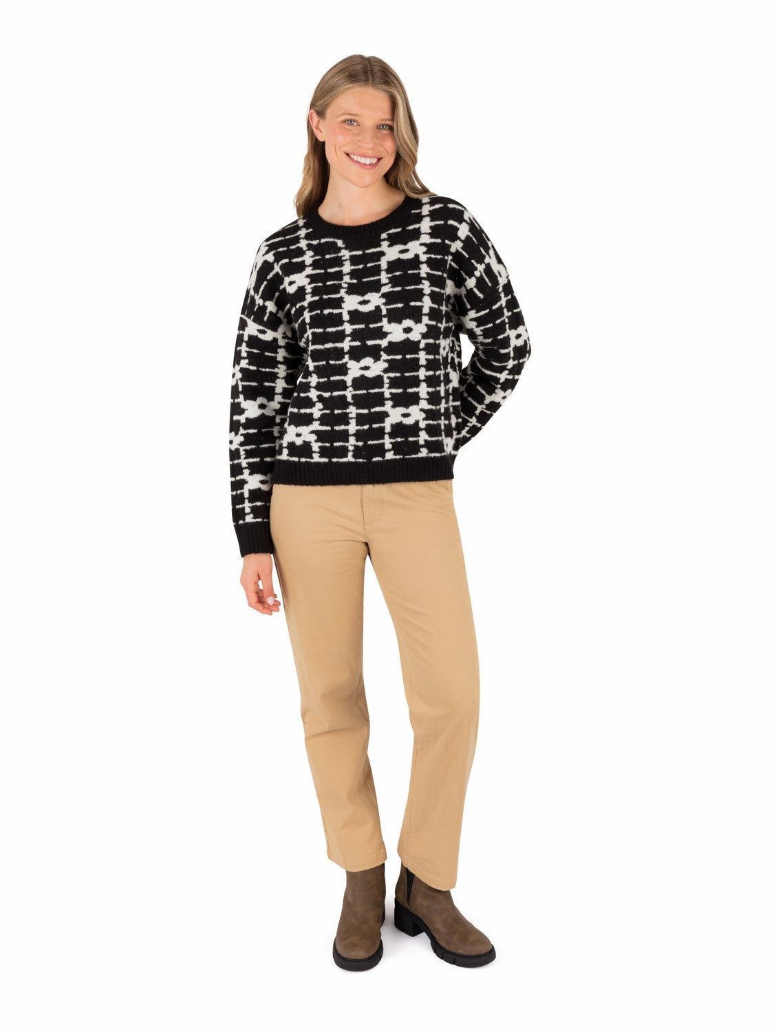 Hurley Womens Daisy Trellis Sweater