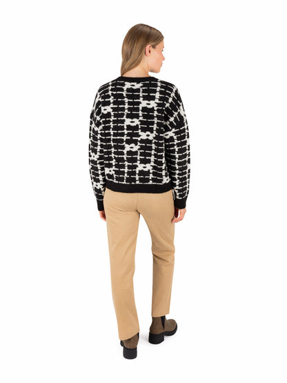 Hurley Womens Daisy Trellis Sweater