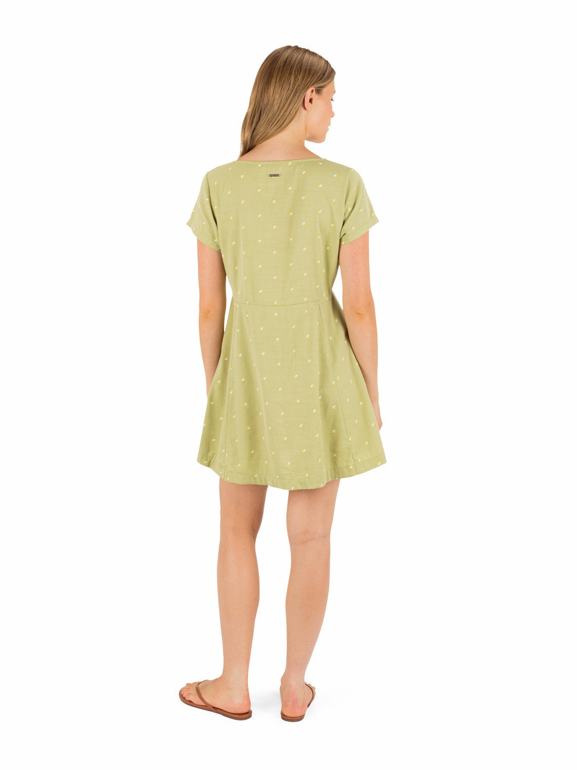 Hurley Womens Wavy Dot Dress