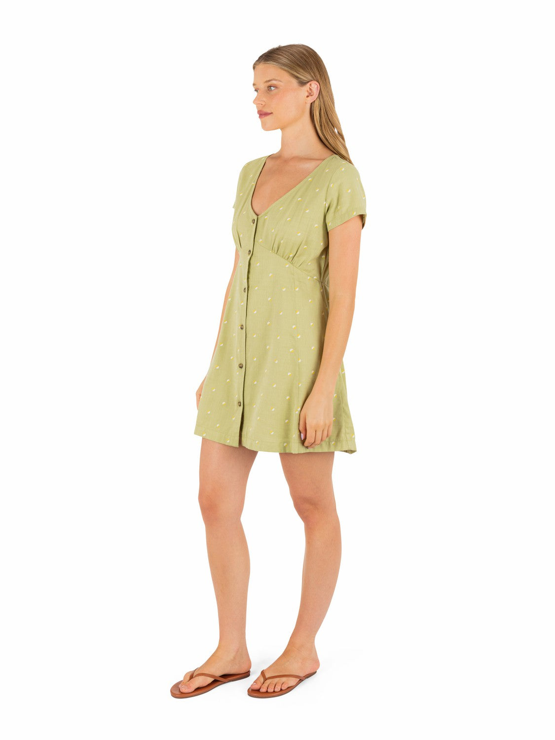 Hurley Womens Wavy Dot Dress