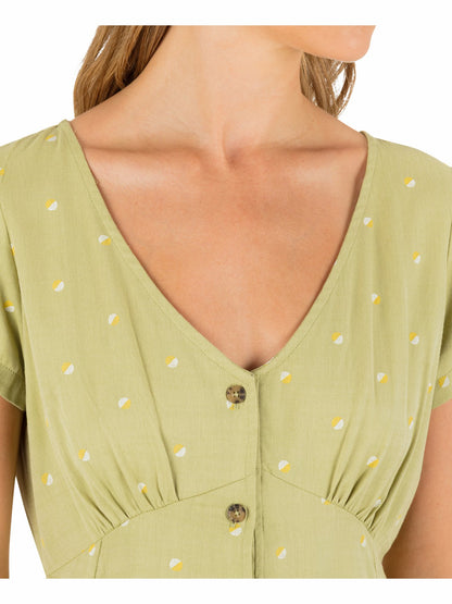 Hurley Womens Wavy Dot Dress