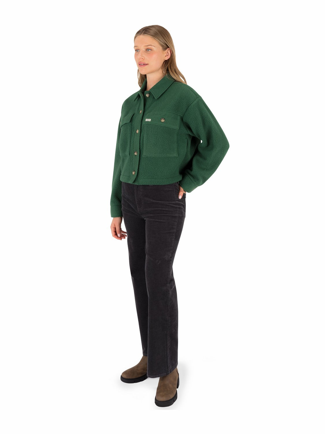 Hurley Womens Pit Stop Polar Fleece Jacket