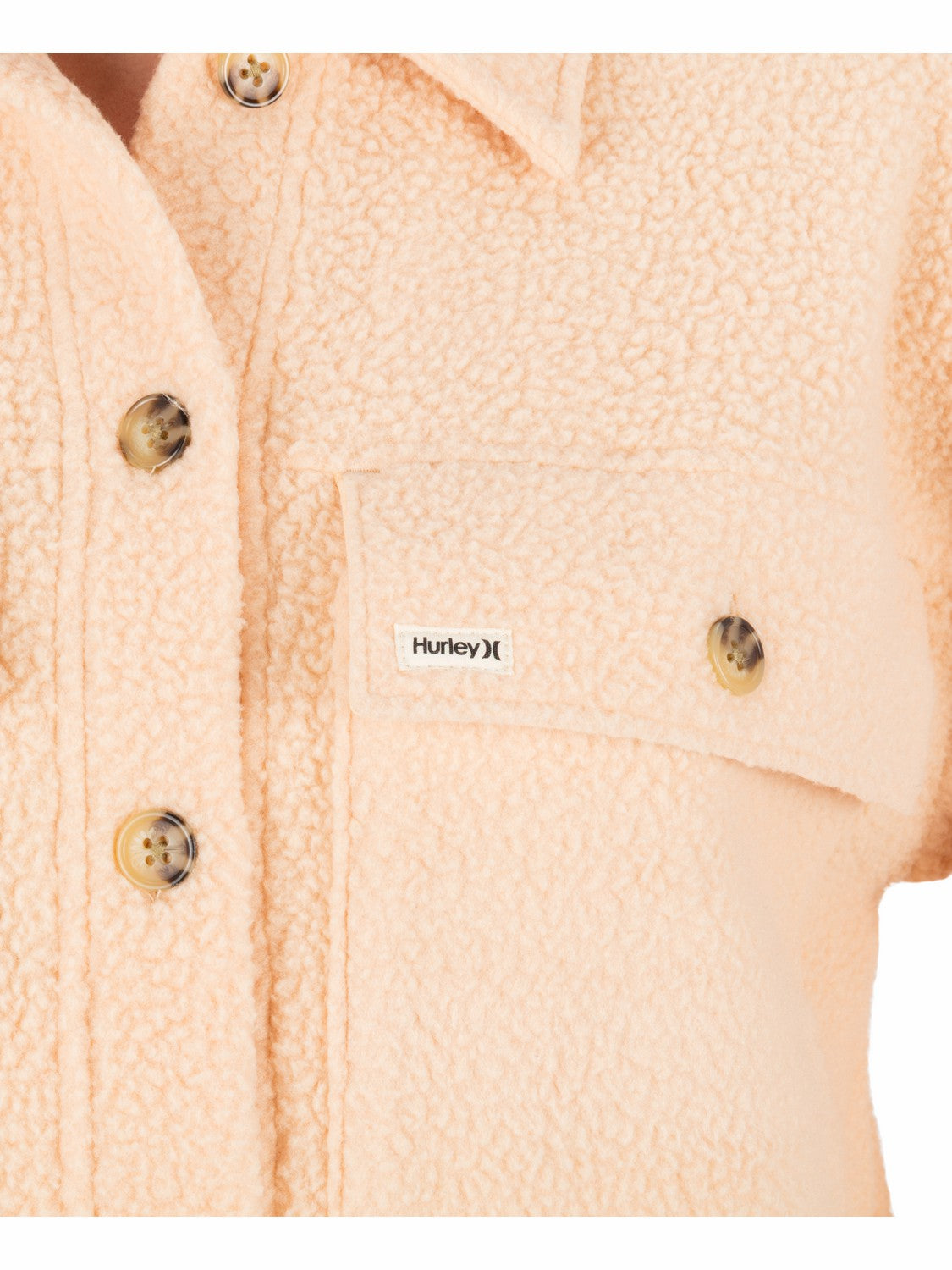 Hurley Womens Pit Stop Polar Fleece Jacket