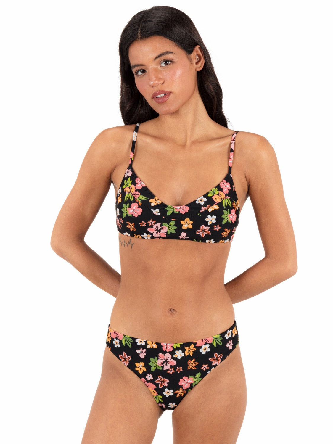 Hurley Womens Max Hibiscus Dream Bralette