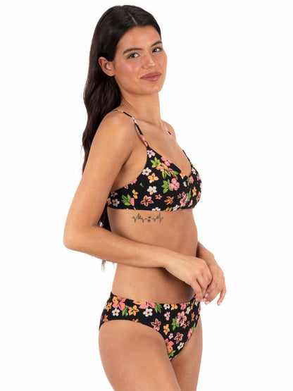 Hurley Womens Max Hibiscus Dream Bralette