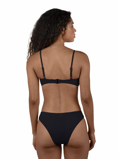 Hurley Womens Max Solid Bralette Bikini Top