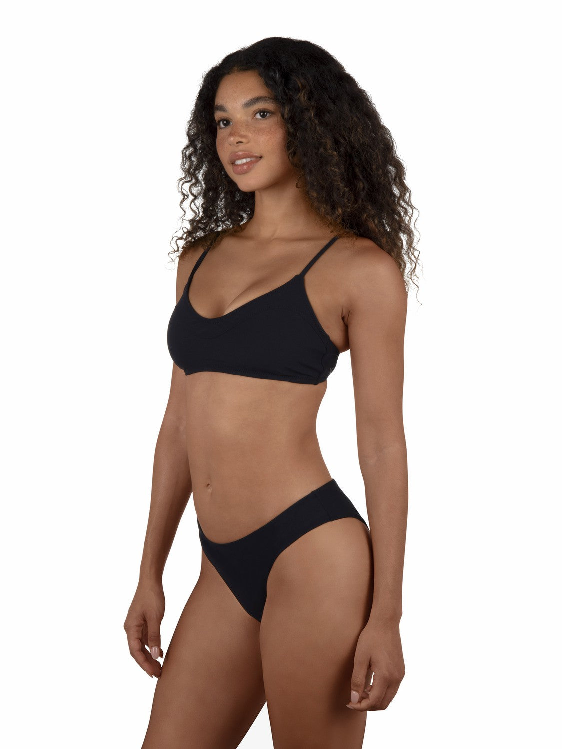 Hurley Womens Max Solid Bralette Bikini Top