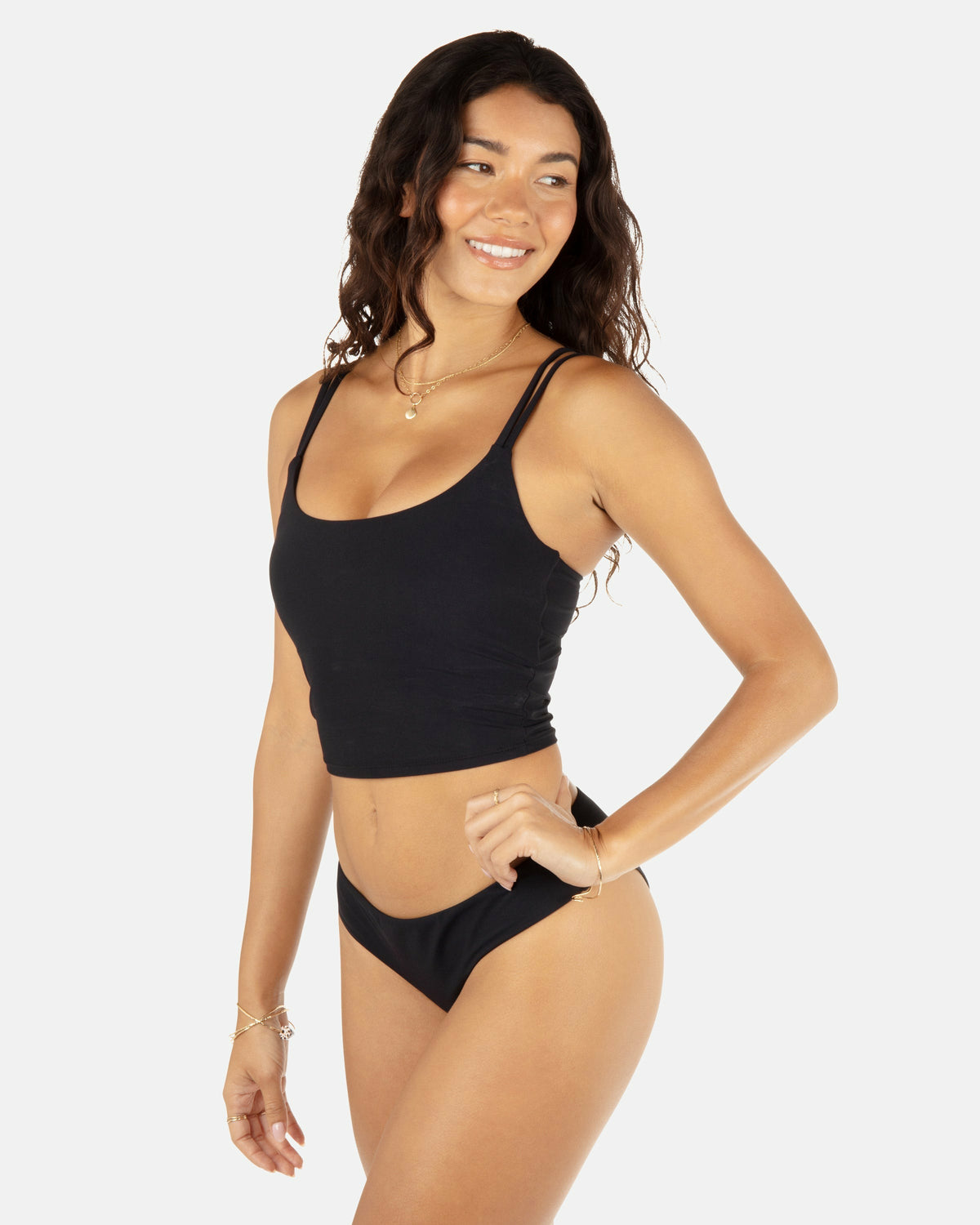 Hurley Womens Max Solid Tankini