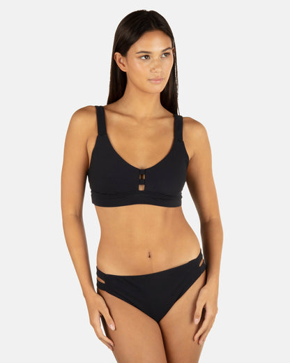 Hurley Womens Max Solid Tab Scoop Top