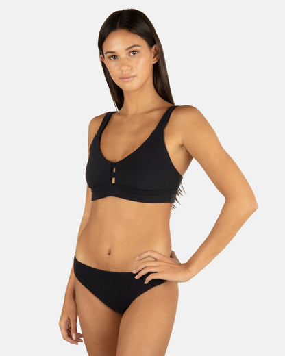 Hurley Womens Max Solid Tab Scoop Top