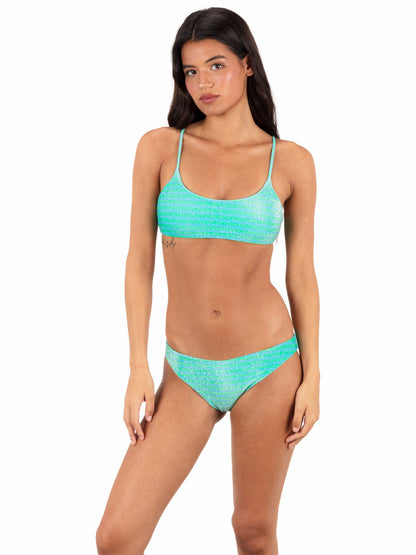 Hurley Womens Shine Stripe Moderate Bottom