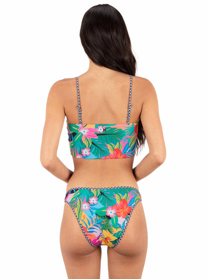 Hurley Womens Reversible Pacific Night Moderate Scoop Bottom
