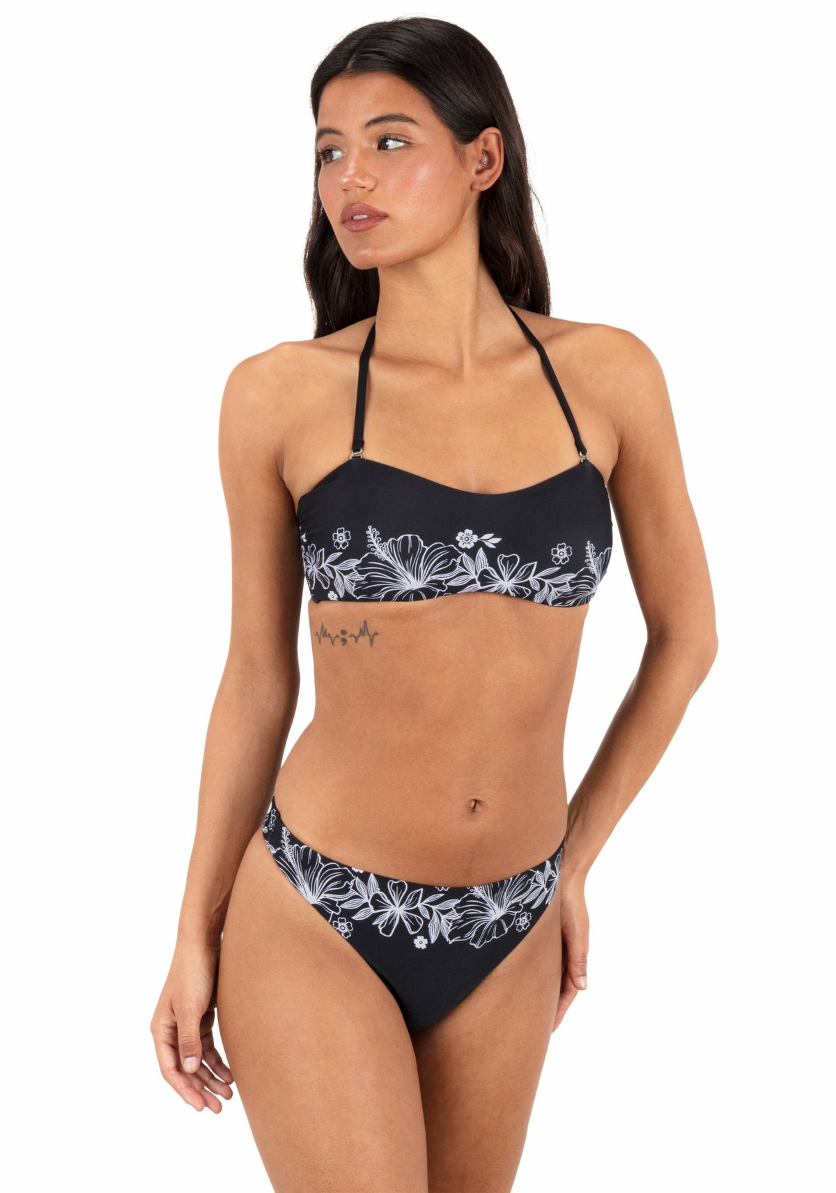 Hurley Womens Tropical Blooms Tanga Bottom