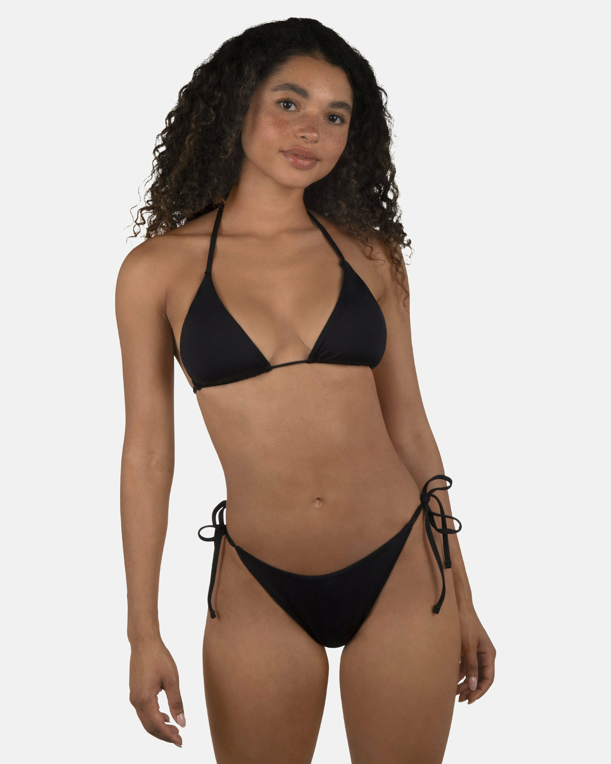 Hurley Womens Solid Cheeky Tie Side Bottom