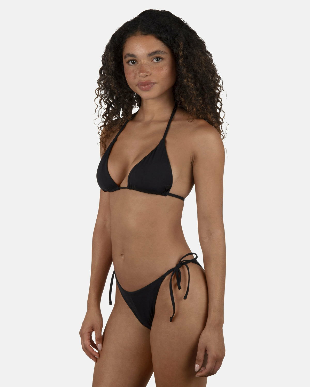 Hurley Womens Solid Cheeky Tie Side Bottom