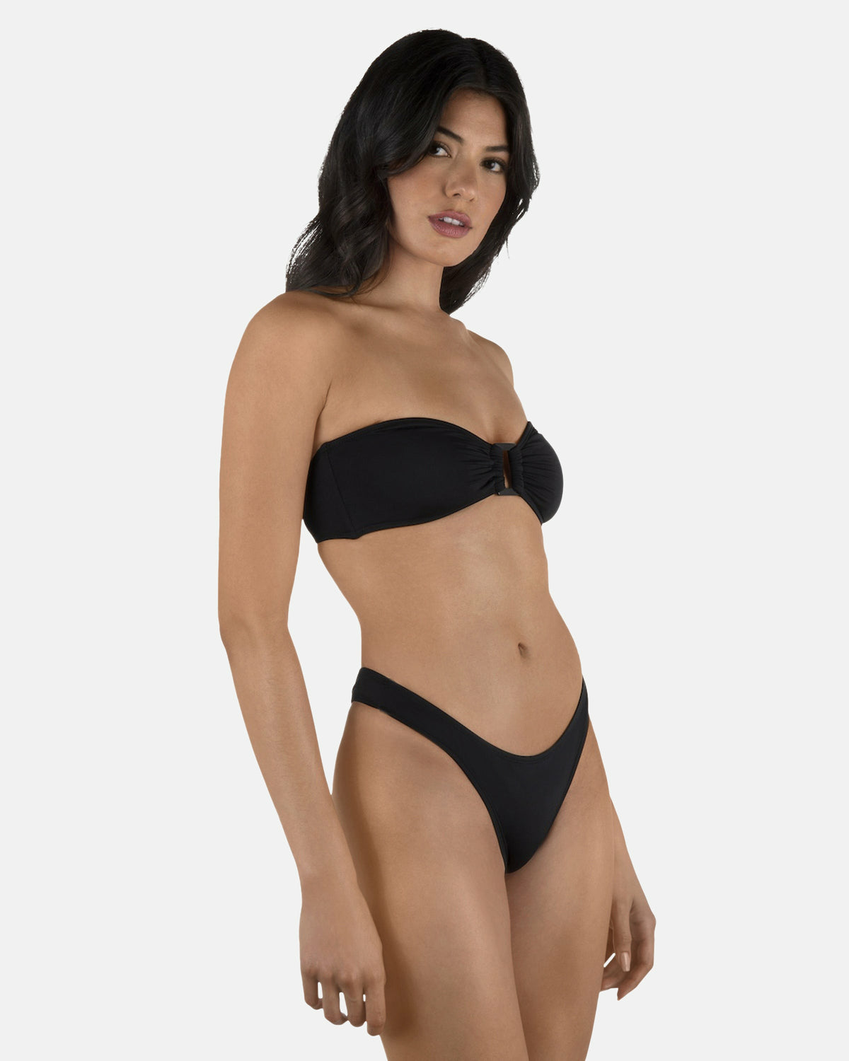 Hurley Womens Solid Tanga Bottom