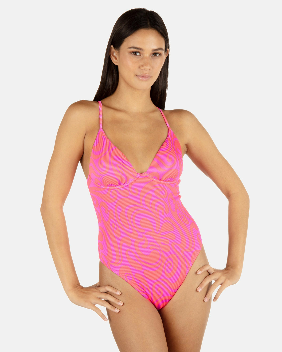 Hurley Womens Trip Hop Moderate One Piece