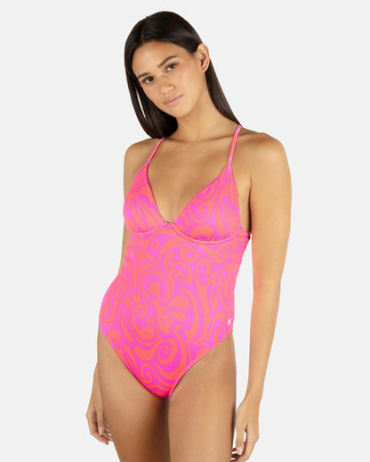 Hurley Womens Trip Hop Moderate One Piece