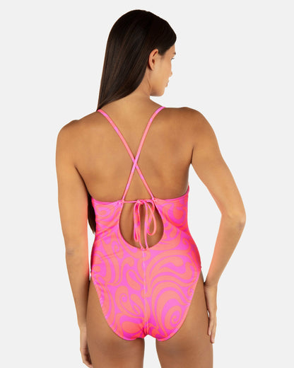 Hurley Womens Trip Hop Moderate One Piece