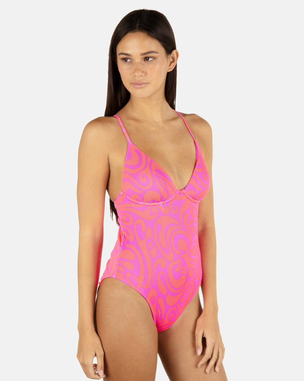 Hurley Womens Trip Hop Moderate One Piece