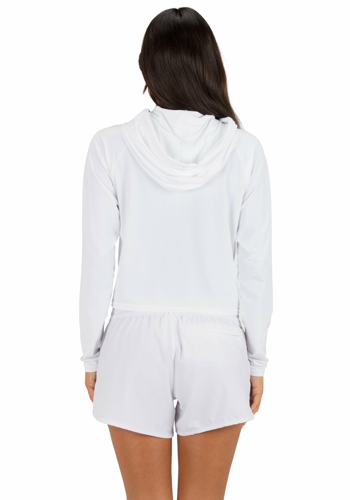 Hurley Womens One & Only Solid Long Sleeve Hooded Rashguard