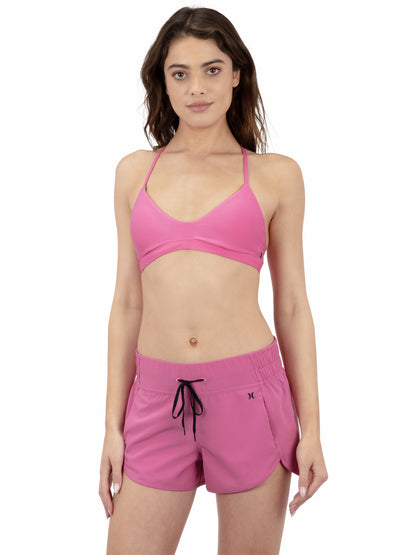 Hurley Womens Aquas Solid 2.5" Boardshort