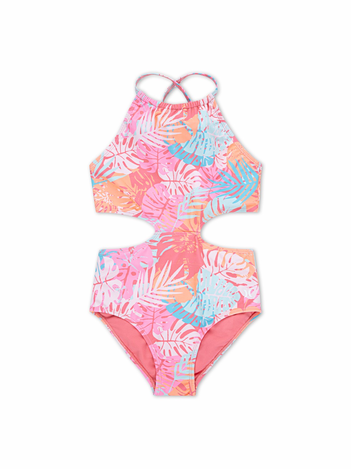 Hurley Kids Girls' Halter Monokini