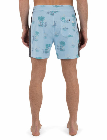 Hurley Mens Phantom Naturals Blocked Session Boardshort 16"