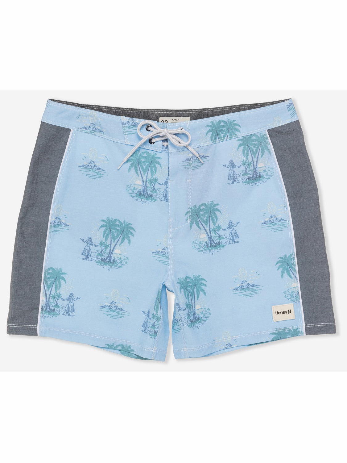 Hurley Mens Phantom Naturals Blocked Session Boardshort 16"